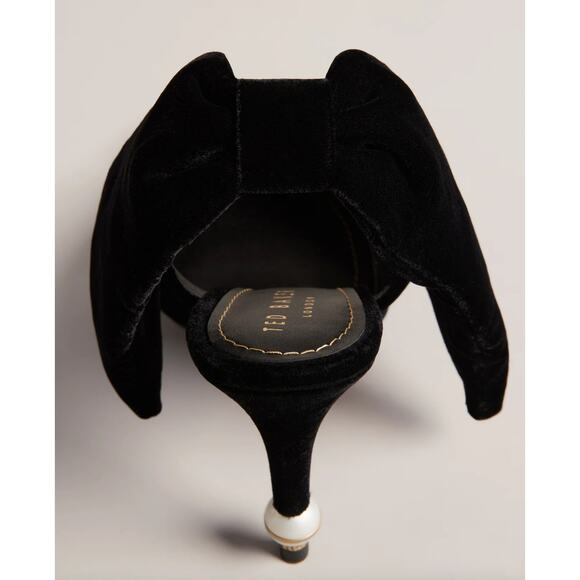 Ted Baker Batalyn Large Bow Court Heels - Picture 7 of 13